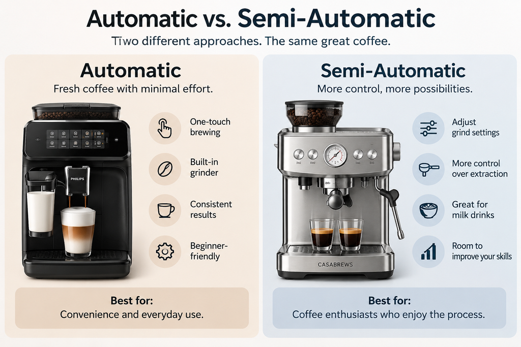 Automatic vs. Semi-Automatic