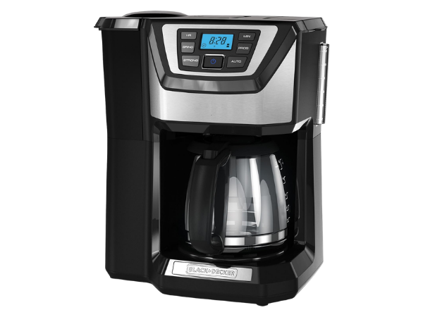 BLACK+DECKER 12-Cup Mill and Brew Coffee Maker