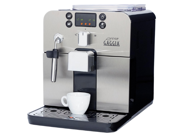 Gaggia Brera super-automatic espresso machine with built-in grinder