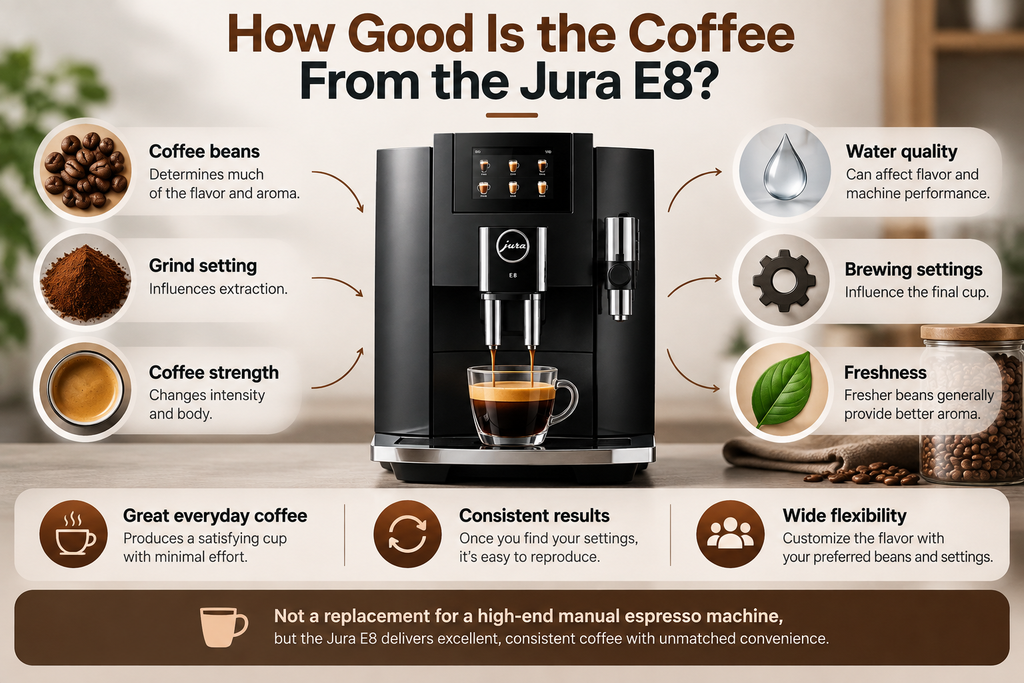 How Good Is the Coffee From the Jura E8