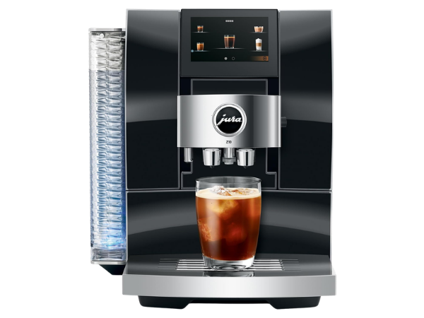 JURA Z10 automatic espresso machine in Diamond Black