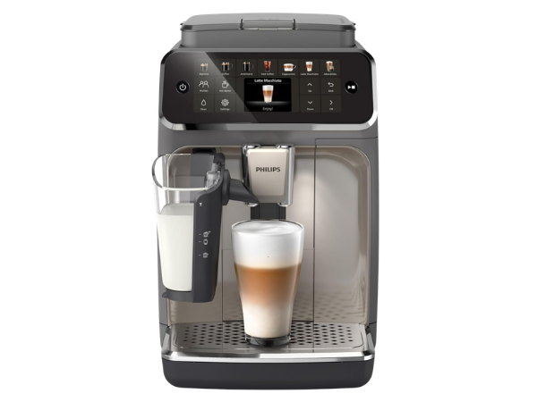 Philips 4400 LatteGo fully automatic espresso machine with integrated grinder
